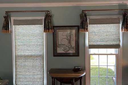 Modern roman shades nashville tn